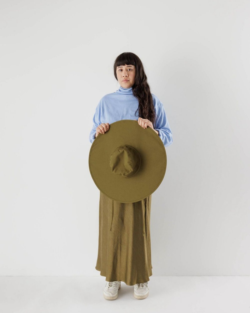 Baggu Packable Sun Hats Kombu | 240JRPLOX