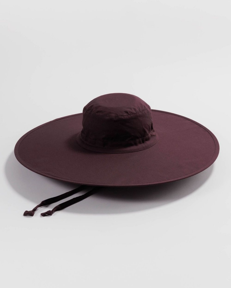 Baggu Packable Sun Hats Raisin | 153YLTHQW