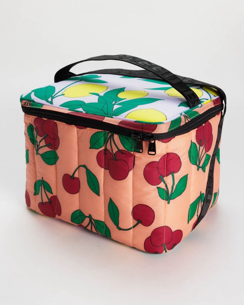 Baggu Puffy Cooler Bags Sunshine Fruit Mix | 241CBUOFA