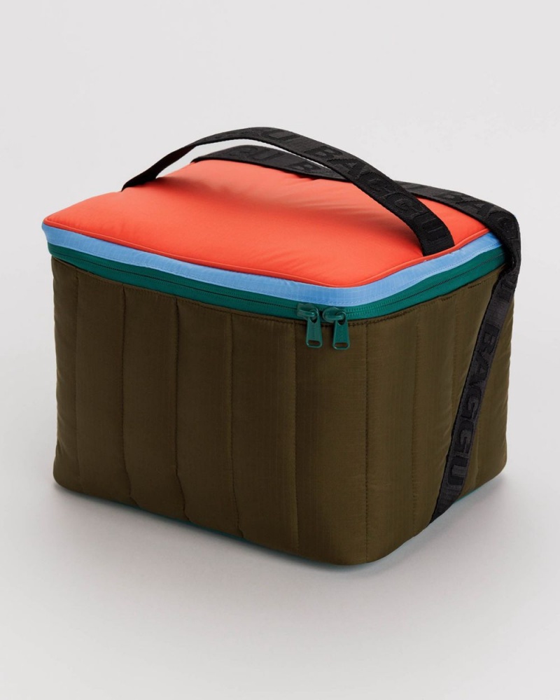 Baggu Puffy Cooler Bags Tamarind Mix | 596QNIXTL