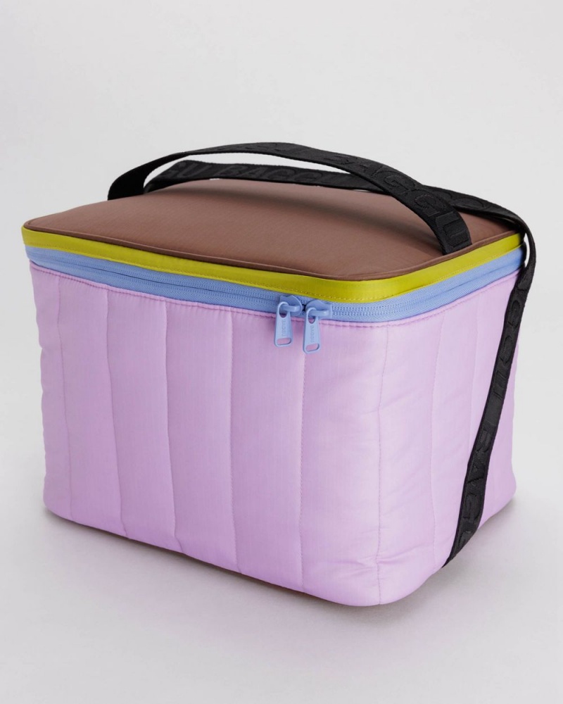 Baggu Puffy Cooler Bags Taro Mix | 368IQNCBM