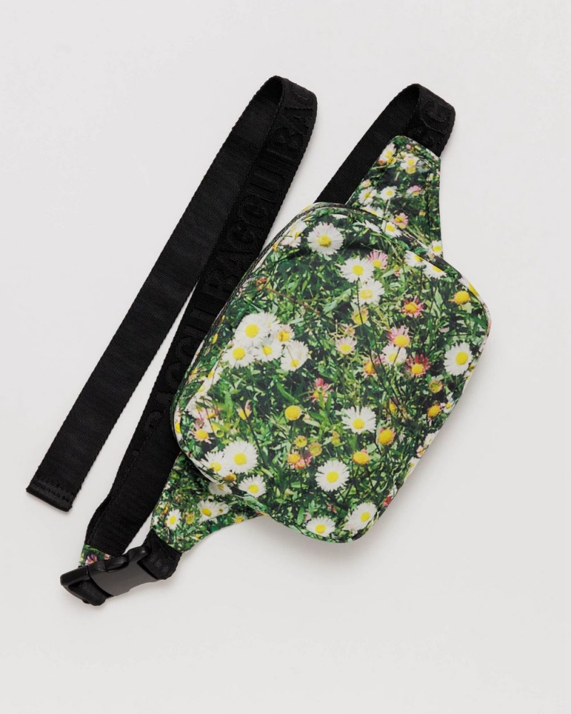 Baggu Puffy Fanny Pack Crossbody Bags Daisy | 214SKTFGP