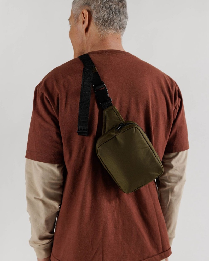 Baggu Puffy Fanny Pack Crossbody Bags Tamarind | 153AVWBHN