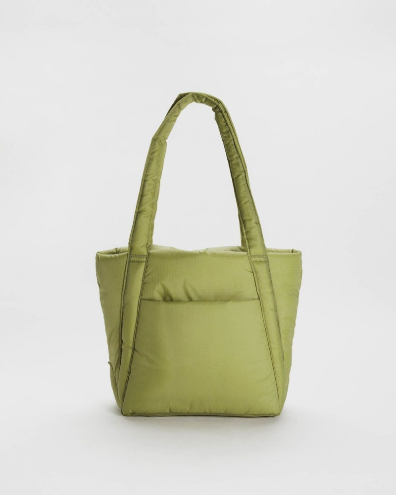 Baggu Puffy Mini Tote Bags Pistachio | 195DOQZVU