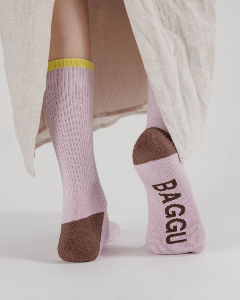 Baggu Ribbed Socks Blossom Mix | 465HNTULV