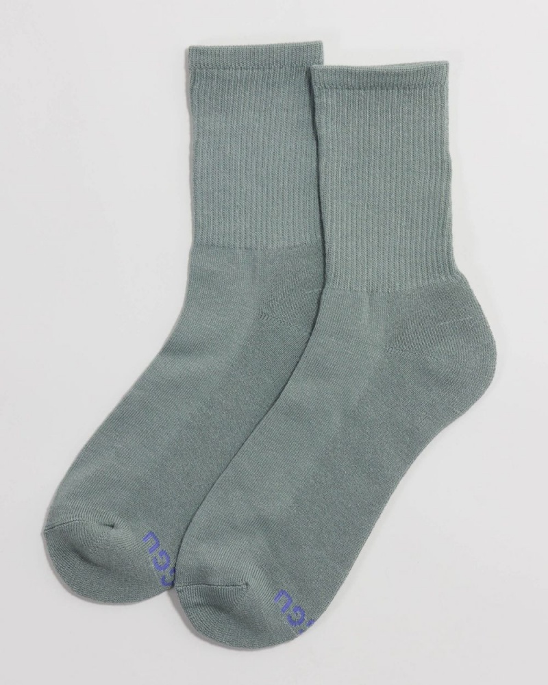 Baggu Ribbed Socks Laurel | 697JCDHKI