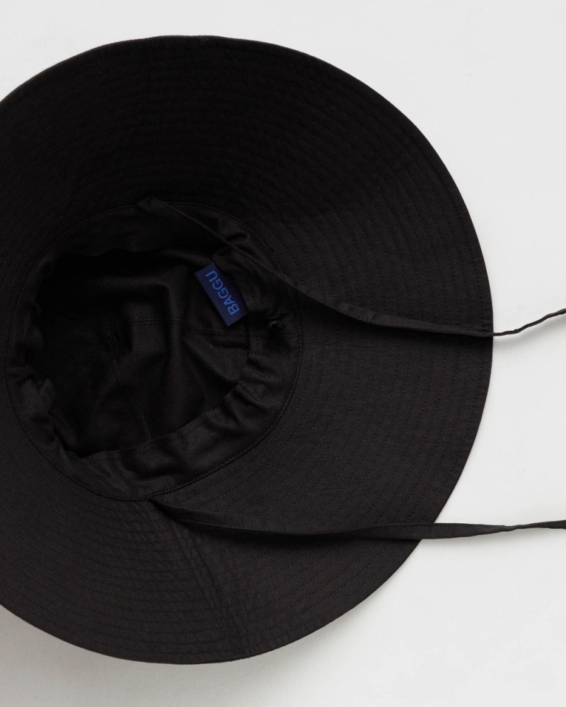 Baggu Soft Sun Hats Black | 892ZKPSXJ