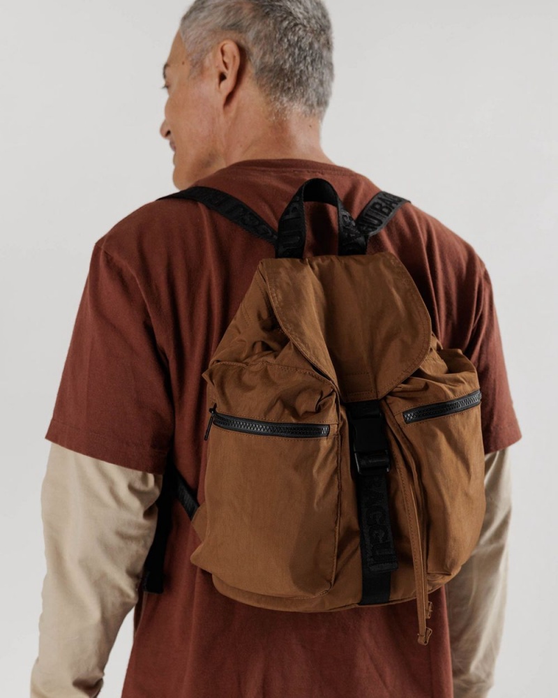 Baggu Sport Backpack Brown | 596CLASXO