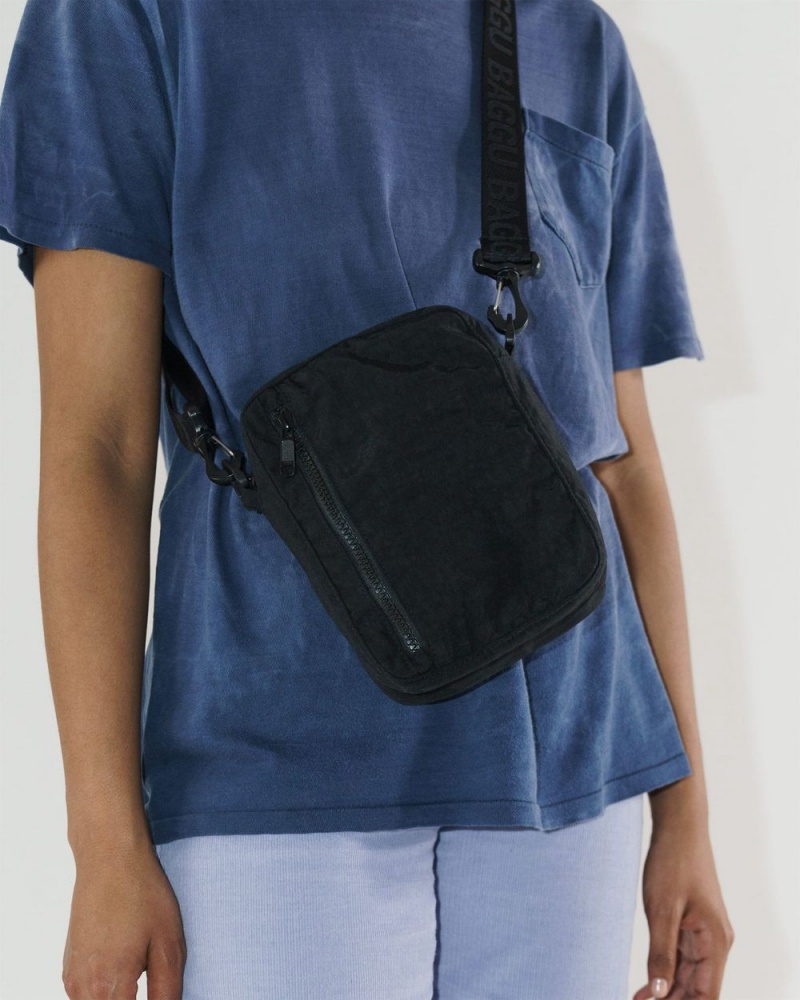 Baggu Sport Crossbody Bags Black | 846NKRDFS