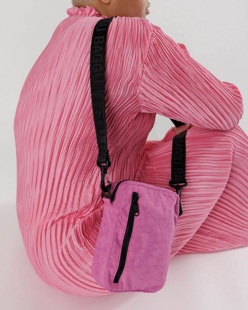 Baggu Sport Crossbody Bags Extra Pink | 492AUZFPX