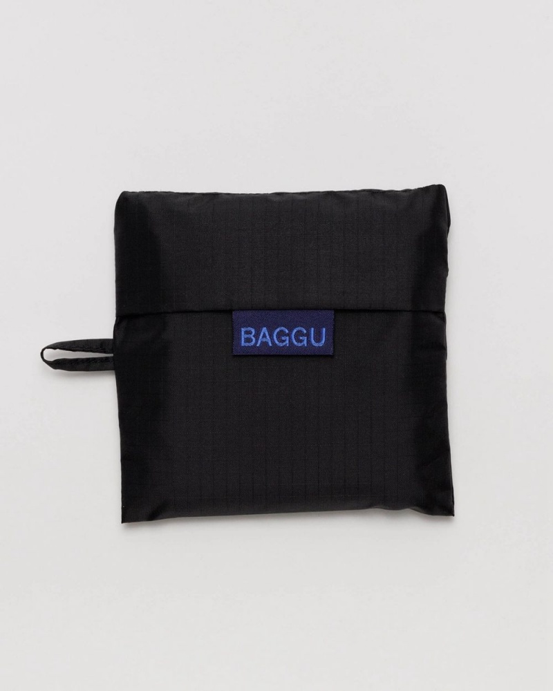 Baggu Standard Reusable Bags Black | 981CMSZYX