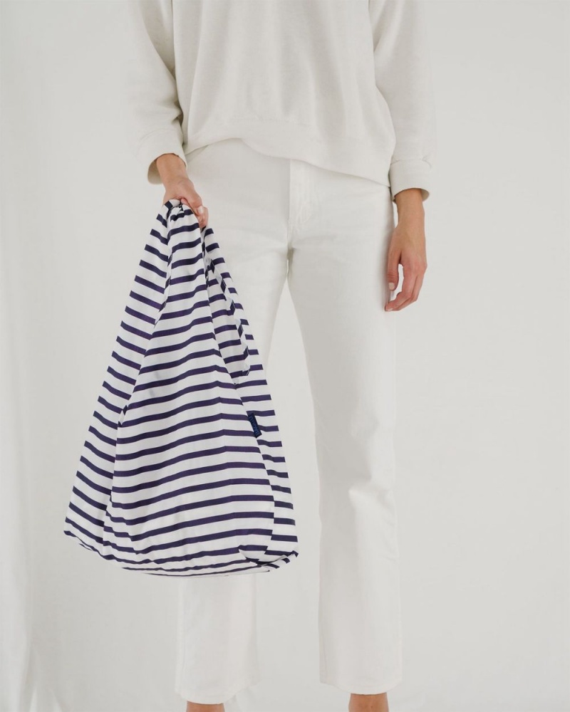 Baggu Standard Reusable Bags Sailor Stripe | 540IFVSOW