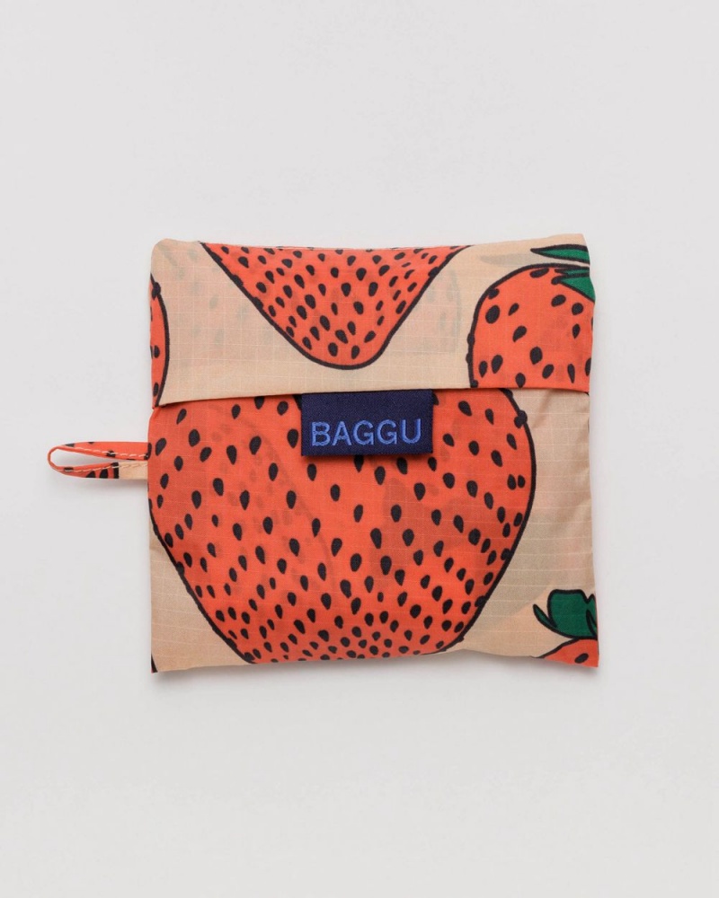 Baggu Standard Reusable Bags Strawberry | 691IOYUKM