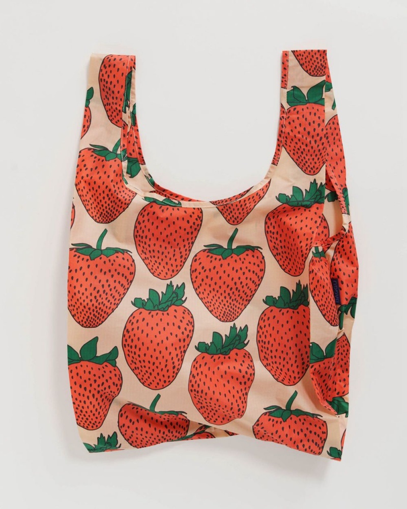 Baggu Standard Reusable Bags Strawberry | 691IOYUKM