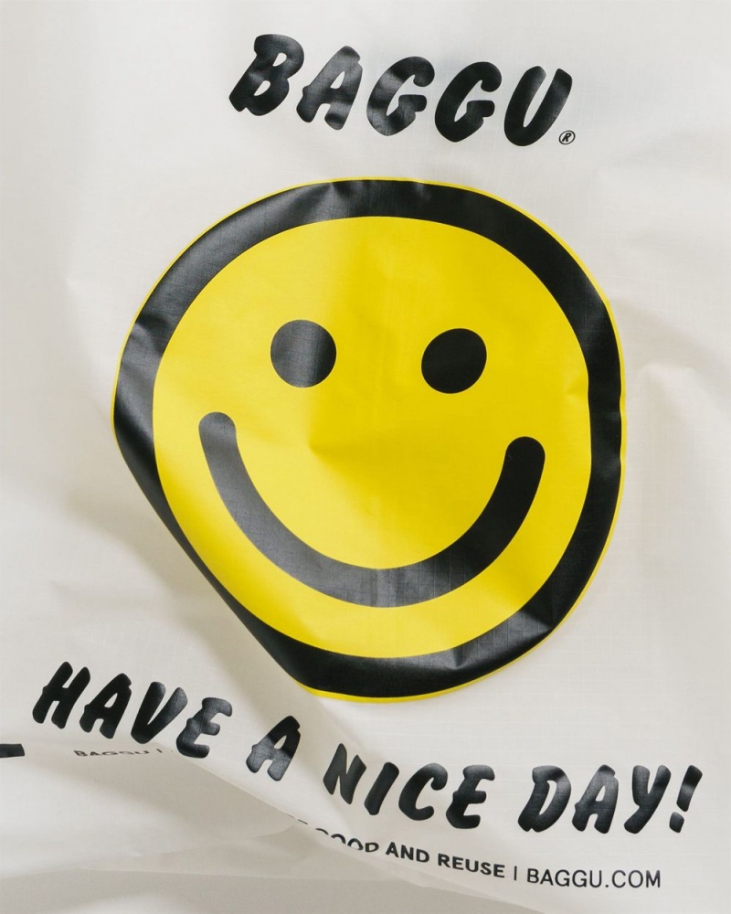 Baggu Standard Reusable Bags Thank You Happy | 348KMGXJQ