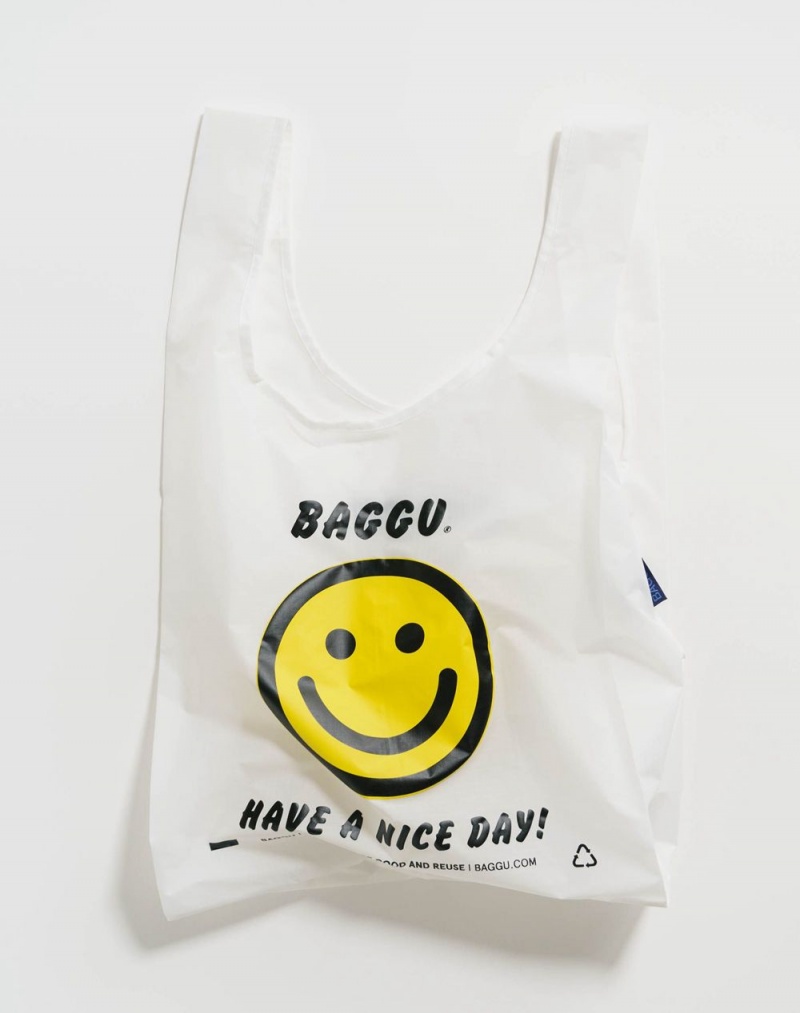 Baggu Standard Reusable Bags Thank You Happy | 348KMGXJQ