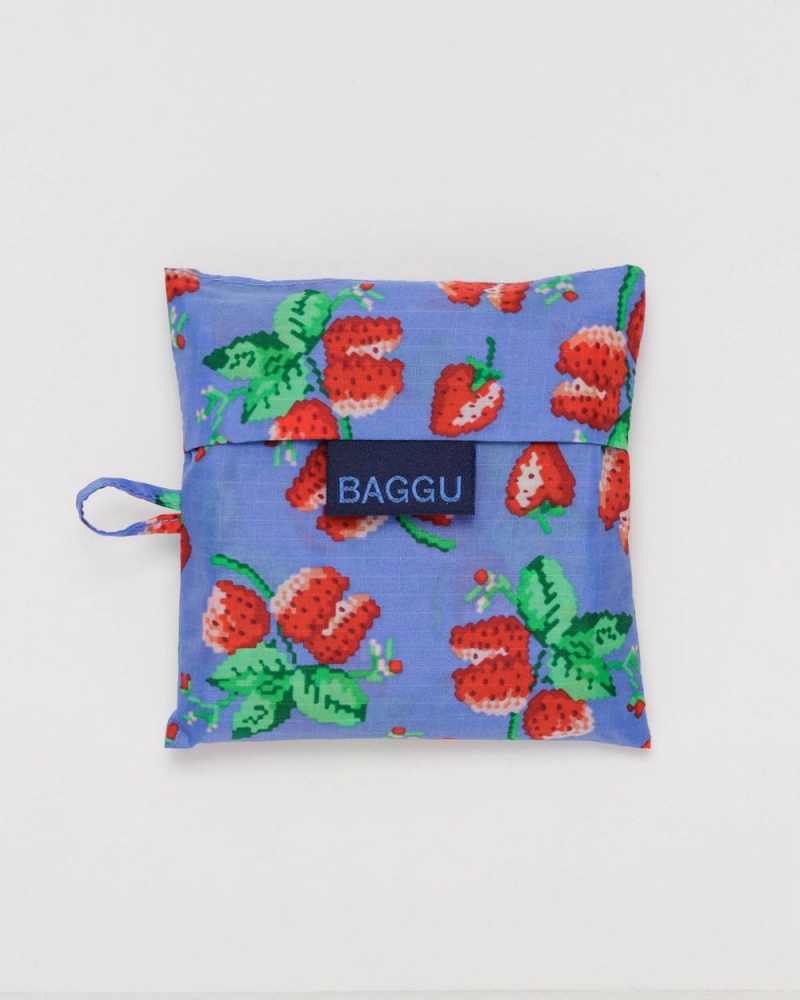 Baggu Standard Reusable Bags Wild Strawberries | 953GXJRUO