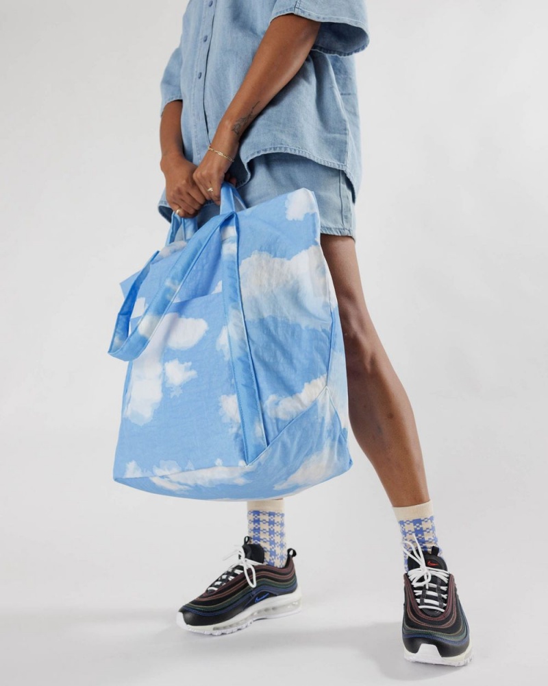 Baggu Travel Cloud Tote Bags Clouds | 362JQYVLK