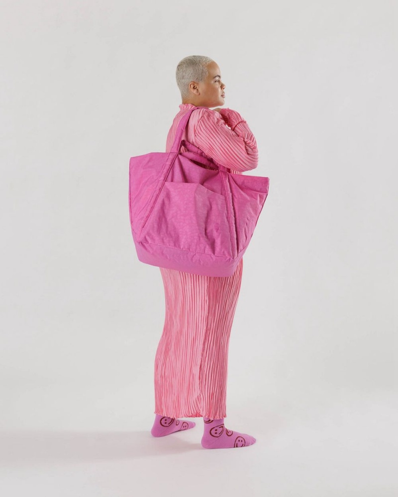 Baggu Travel Cloud Tote Bags Extra Pink | 956XODCRL