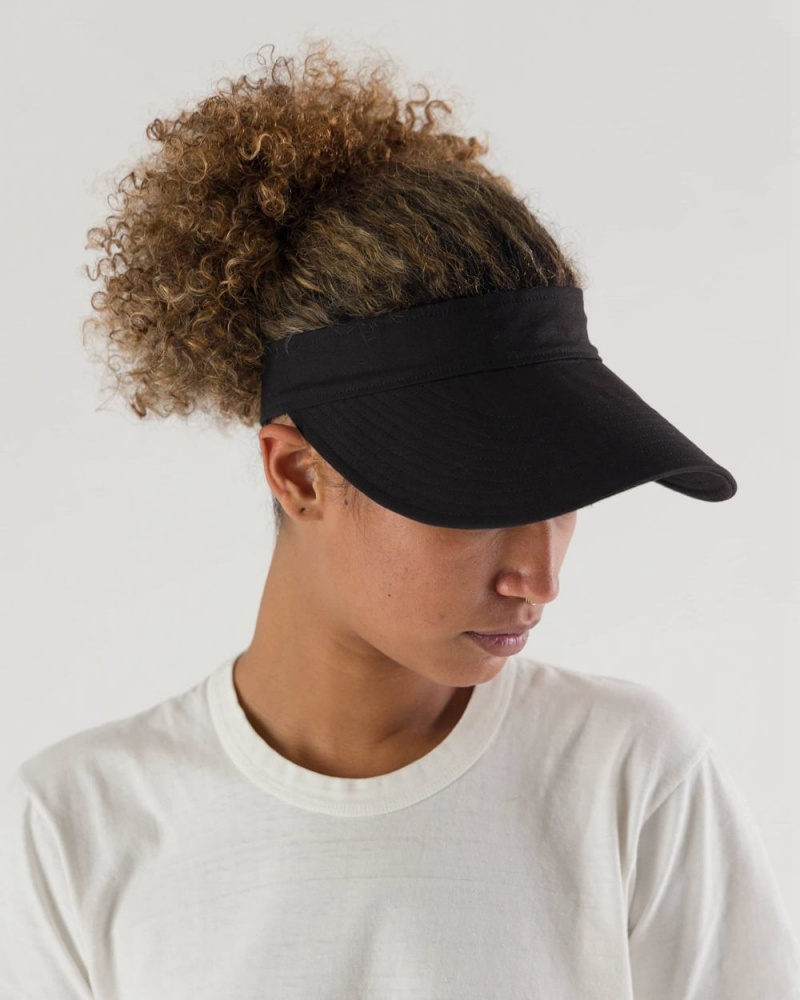 Baggu Visor Hats Black | 240NOMFWX